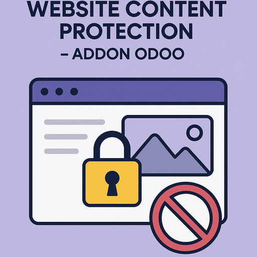 Website Content Protection - Addon Odoo